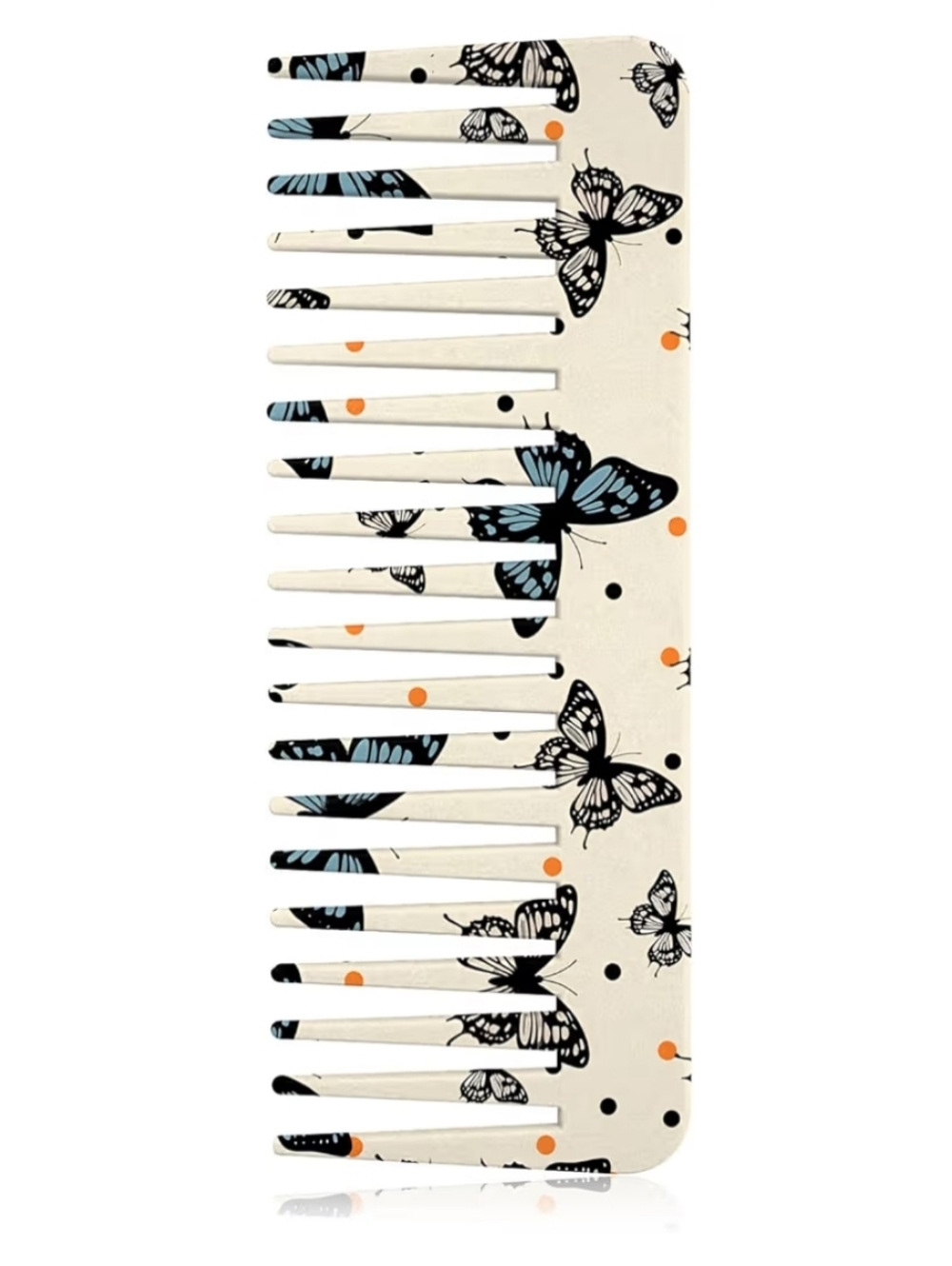 Wide-Tooth Butterfly Comb